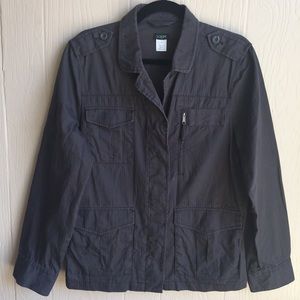 J Crew Factory Solid Lieutenant Jacket